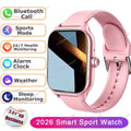 2025 Smart Watch Android IOS Phone 2.01 Inch Color Screen Bluetooth Answer Call Fitness Watches Tracker Smartwatch Women Men