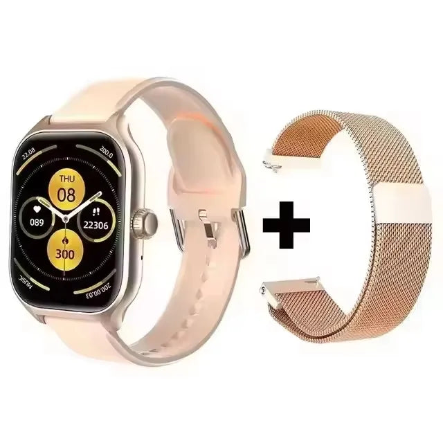 2025 Smart Watch Android IOS Phone 2.01 Inch Color Screen Bluetooth Answer Call Fitness Watches Tracker Smartwatch Women Men