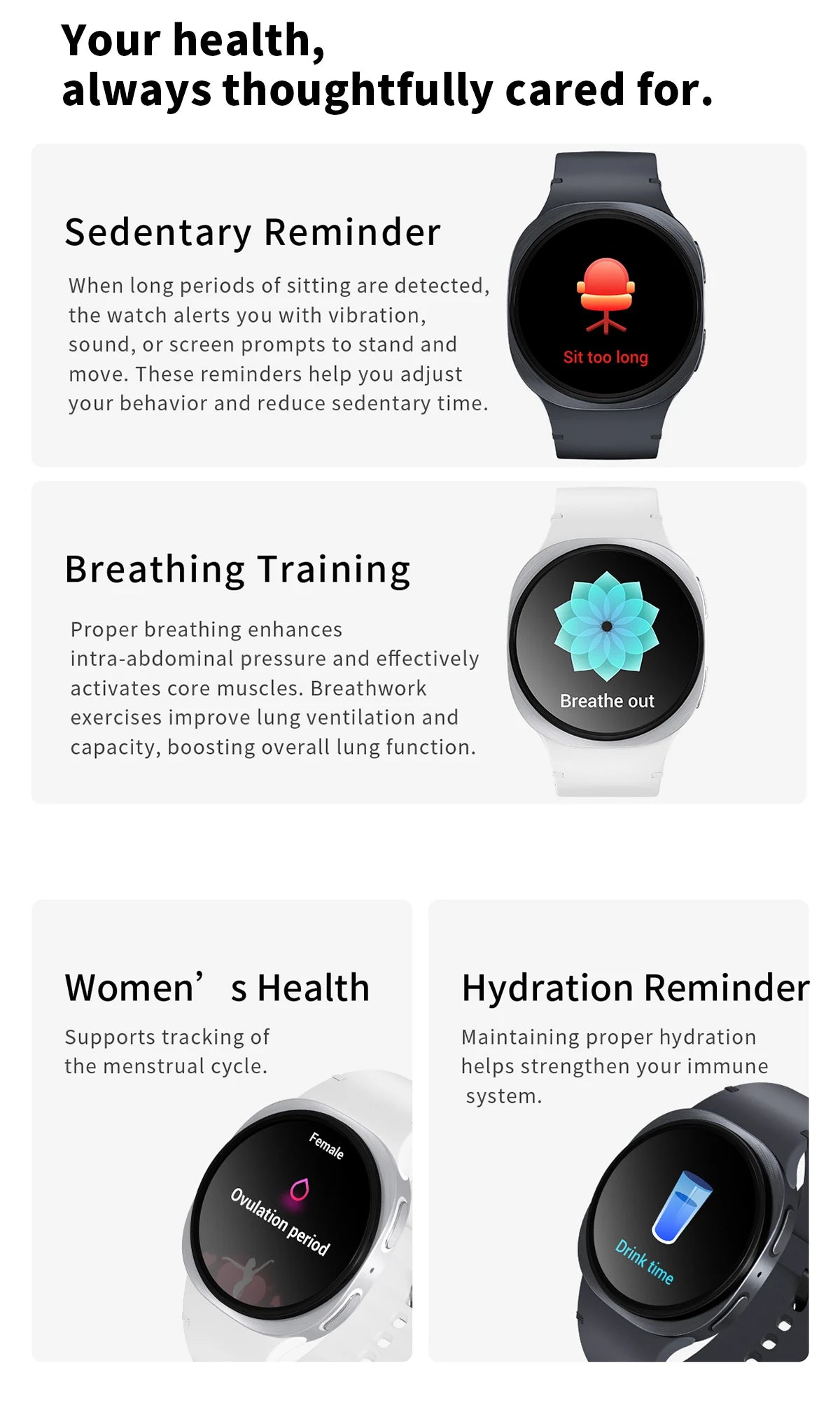 2026 New classic 8 Women SmartWatch GPS Track Sport Heart Rate Bluetooth Call IP68 Waterproof Men Smart watch For Android IOS