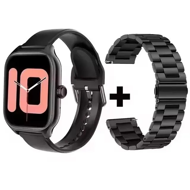 2025 Smart Watch Android IOS Phone 2.01 Inch Color Screen Bluetooth Answer Call Fitness Watches Tracker Smartwatch Women Men