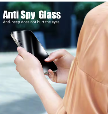 Privacy Screen Protector for iPhone — Anti-Spy Tempered Glass (4-Pack)