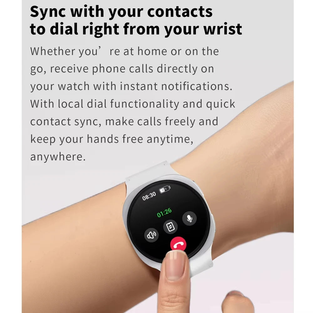 2026 New classic 8 Women SmartWatch GPS Track Sport Heart Rate Bluetooth Call IP68 Waterproof Men Smart watch For Android IOS