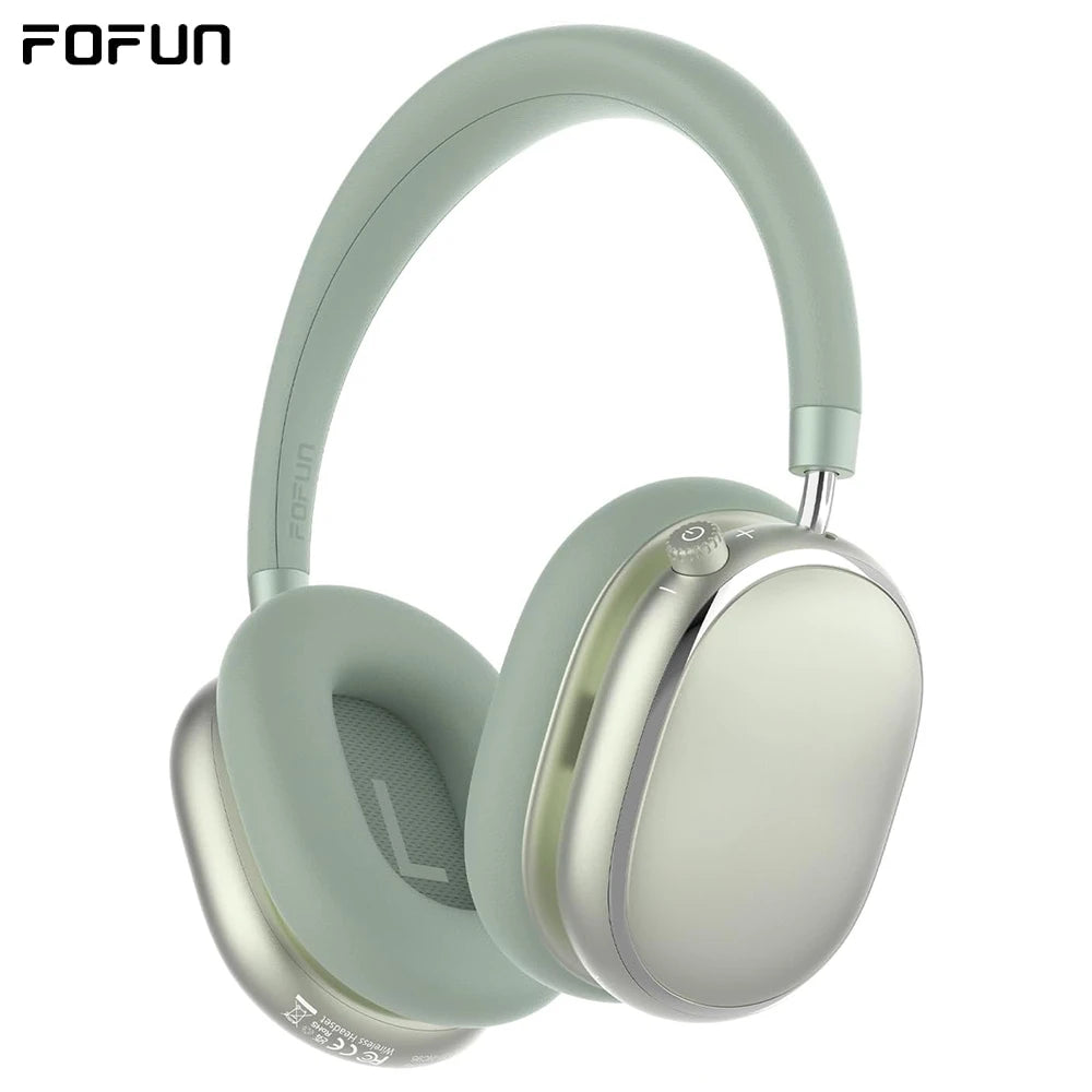 ANC Wireless Bluetooth Over Ear Headphones with Active Noise Cancelling, Hi-Res Audio Low Latency for Airplane Travel, Comfort