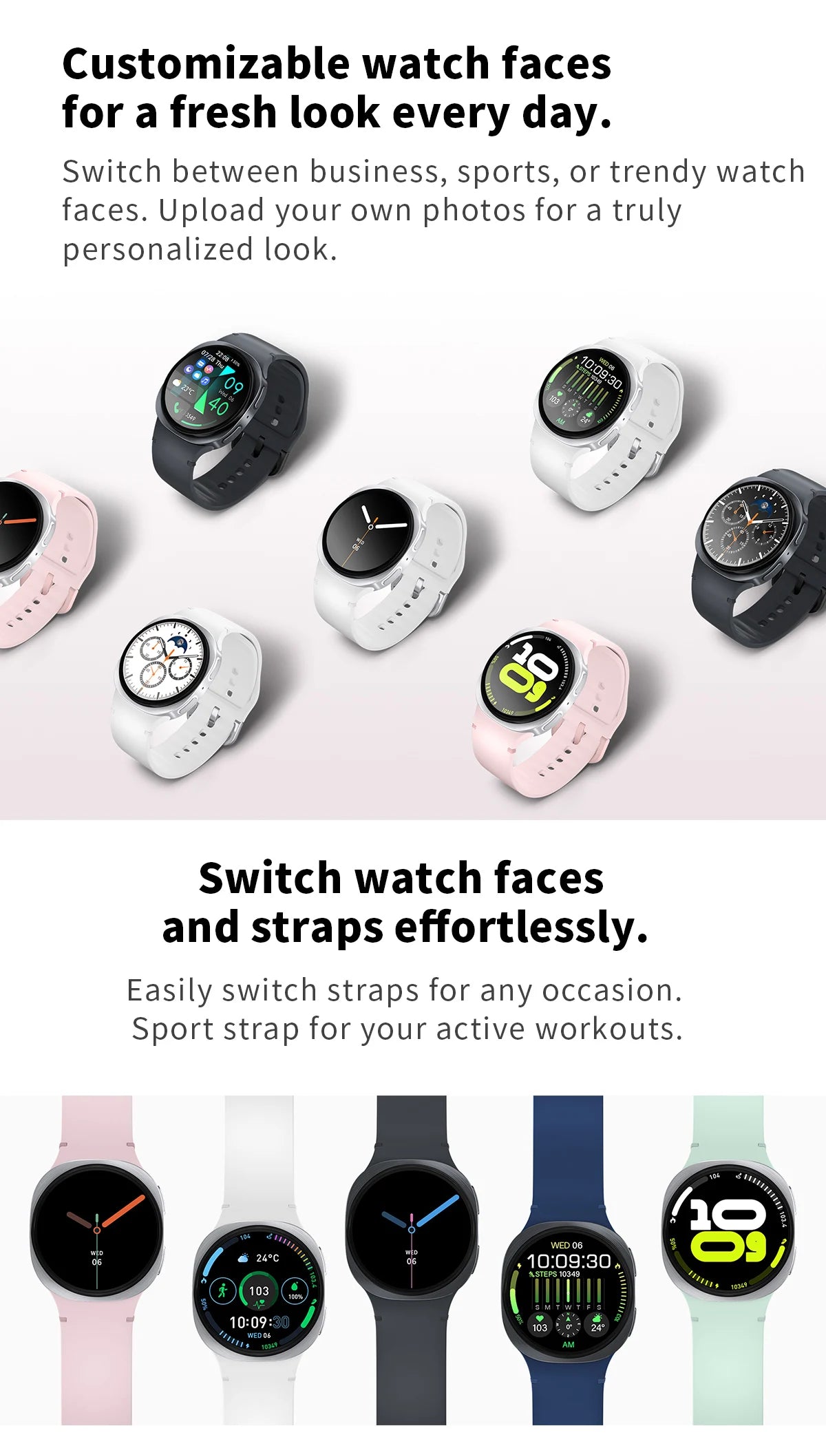 2026 New classic 8 Women SmartWatch GPS Track Sport Heart Rate Bluetooth Call IP68 Waterproof Men Smart watch For Android IOS